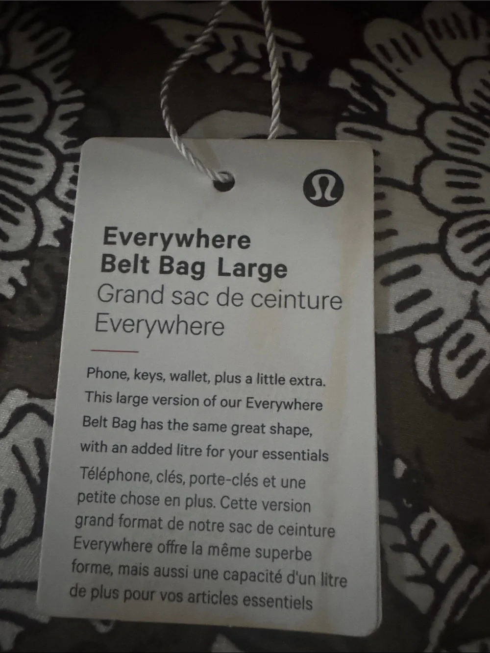 lululemon athletica Red Travel Cosmetic Pouch